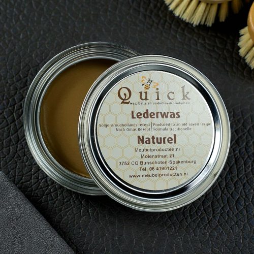 Quick Lederwas Naturel 375 ml