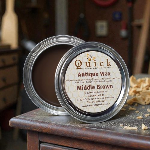 Antiquewax Middle Brown